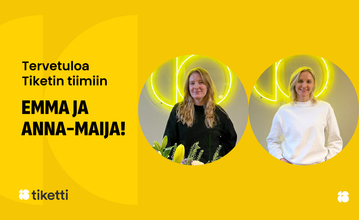 Kaksi uutta tekijää järjestäjäasiakaspalveluun