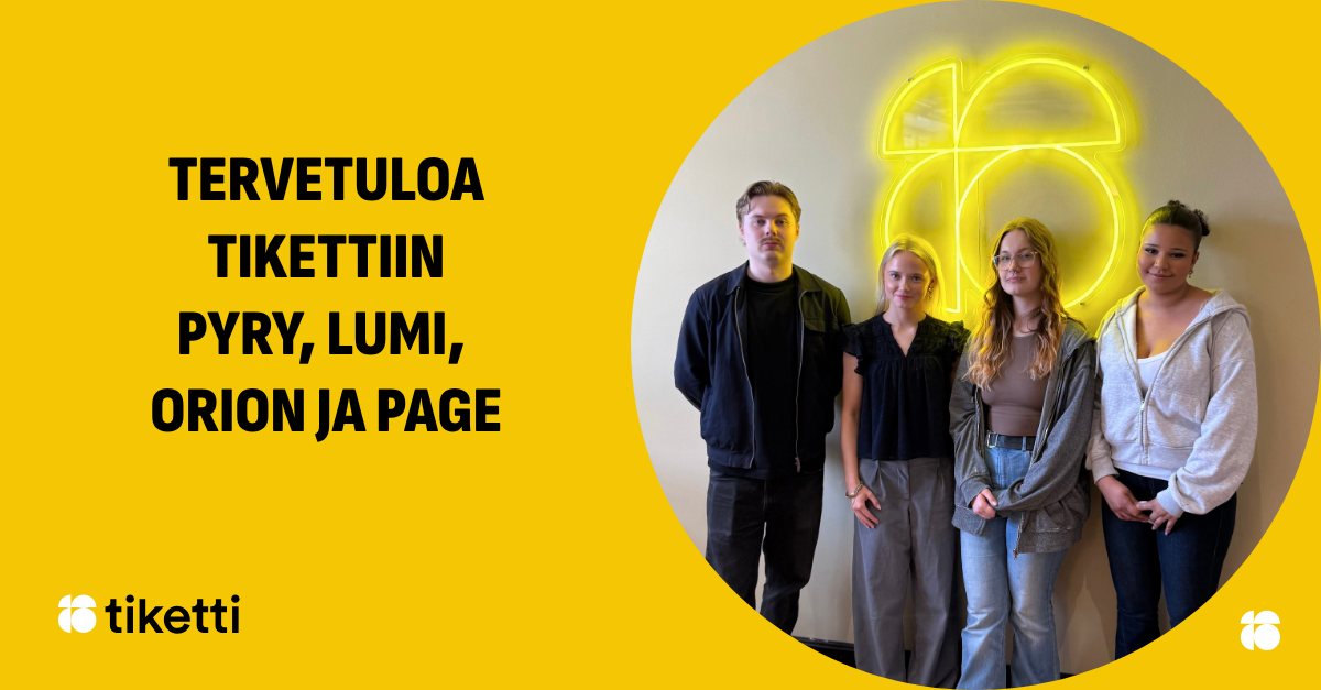 Neljä uutta tikettiläistä taloon